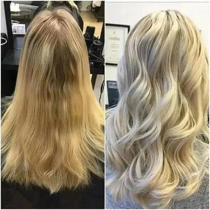 300ml Purple Color Fixing Shampoo – Long-Lasting Hair Dye, Gray Coverage, Fade Yellow After Bleach, Non-Irritating Hair Care