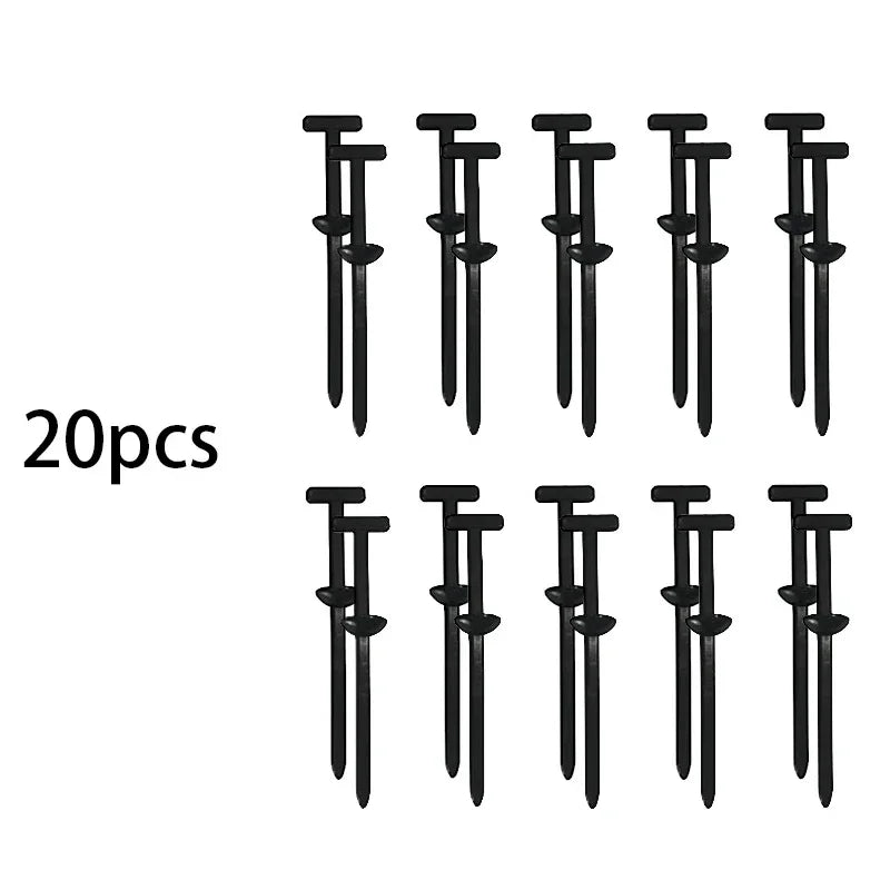 Cable Tie Buckle Fastener - Core Nail Push Rivet Clips for Car Mudguard, Fender, Inner Lining & Trunk
