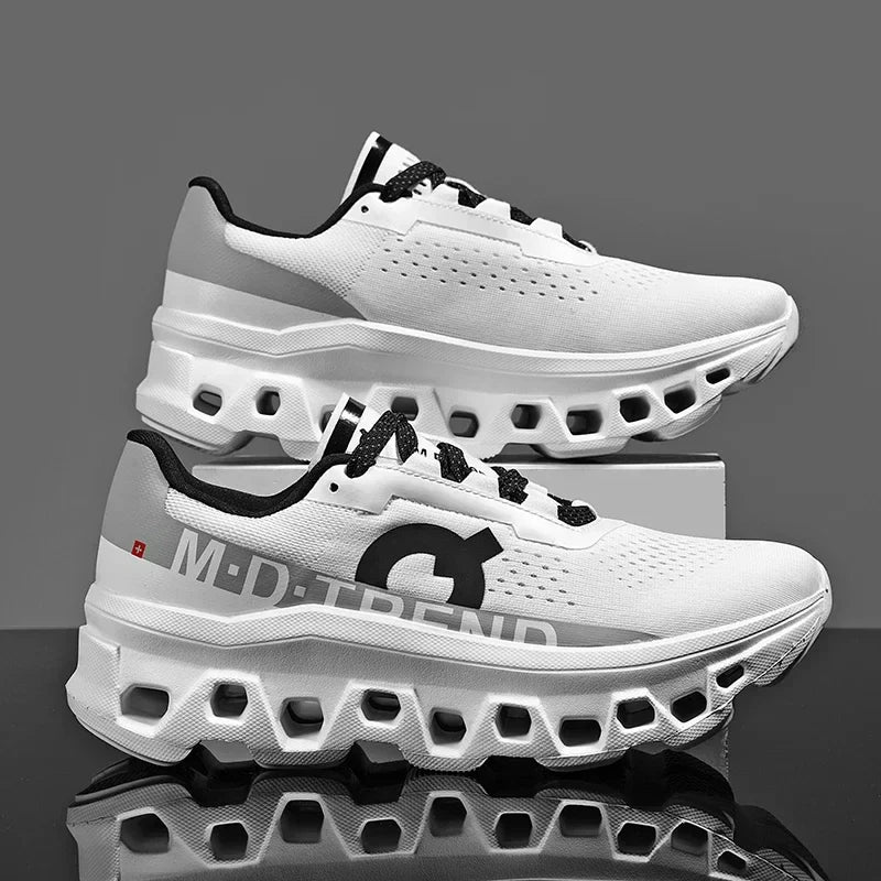 Men's Sports Shoes – Luxury Casual Mesh Running Sneakers, Lightweight Platform Basketball & Walking Shoes for Summer