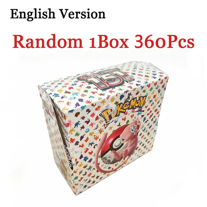 360PCS Pokémon Trading Card Game Booster Set – Prismatic Evolutions Scarlet & Violet English Battle Cards Collection Gift Pack