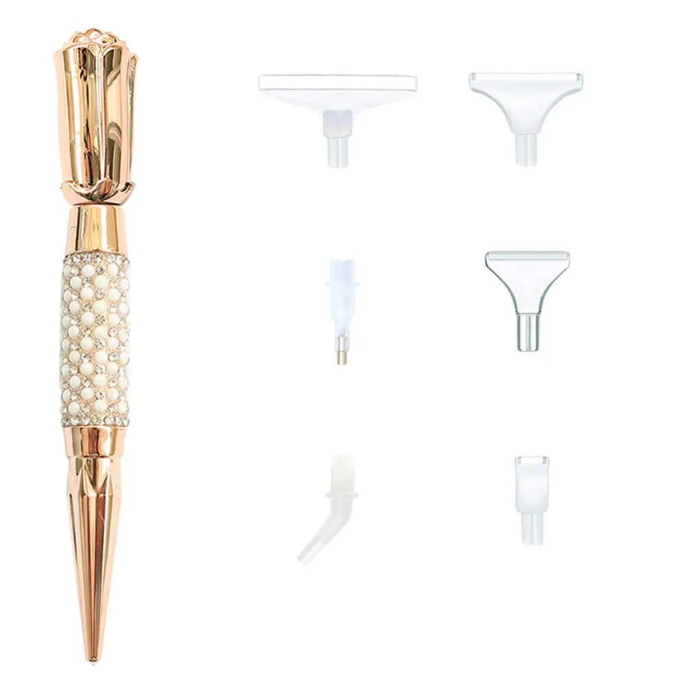 5D Diamond Painting Pen Kit – Glitter Sparkle Drill Pens for Cross Stitch, Embroidery, DIY Crafts & Nail Art
