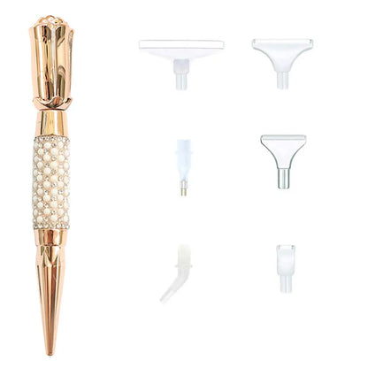 5D Diamond Painting Pen Kit – Glitter Sparkle Drill Pens for Cross Stitch, Embroidery, DIY Crafts & Nail Art