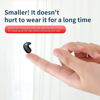 X55 Mini Wireless Earbuds - Bluetooth Headphones with Noise Reduction, HiFi Stereo Sound for Sports, Gaming & Sleep