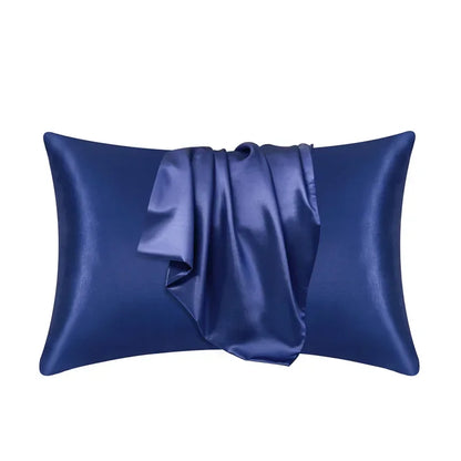 100% Natural Mulberry Silk Pillowcase - Real Silk Hair & Skin Care Bedding Cover with Custom Size Options