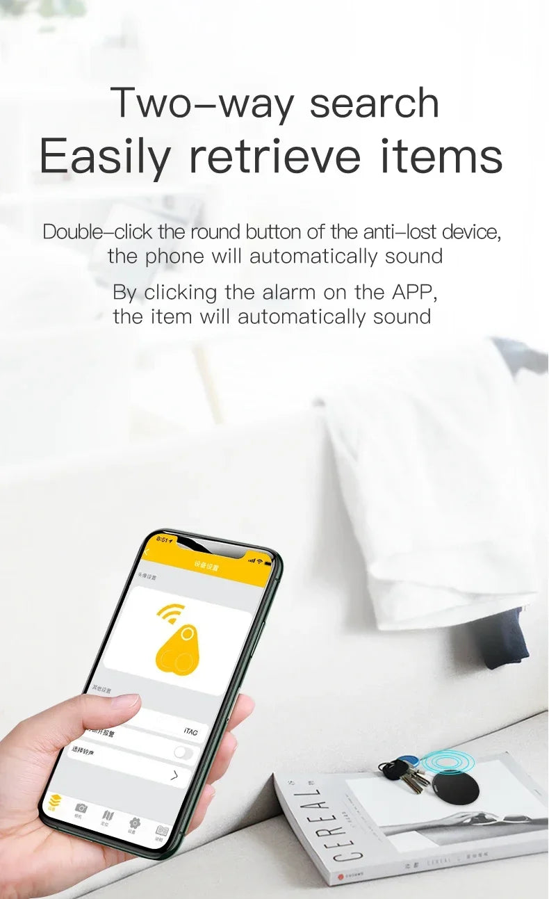 Mini Vehicle GPS Tracker - Bluetooth Anti-Lost Locator for Car Tracking & Vehicle Security System