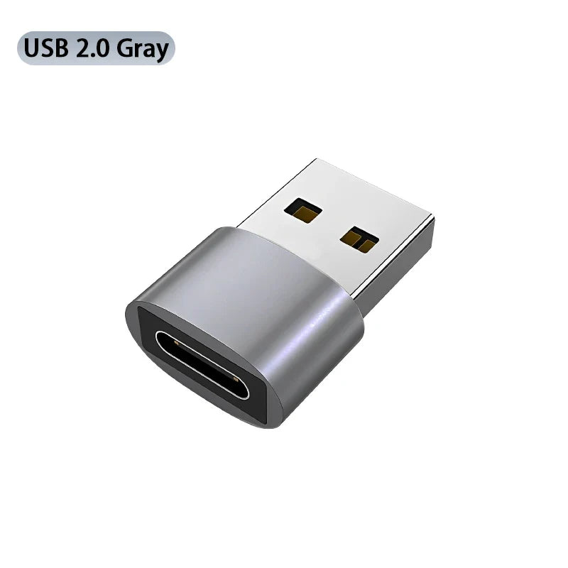 USB C 3.0 Adapter - Type C Male to USB 2.0 Female Converter for Mobile Phones, PC Laptops & Devices