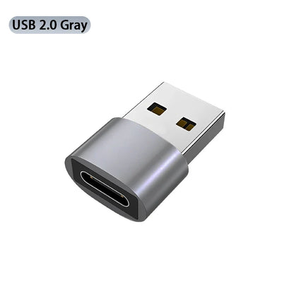 USB C 3.0 Adapter - Type C Male to USB 2.0 Female Converter for Mobile Phones, PC Laptops & Devices