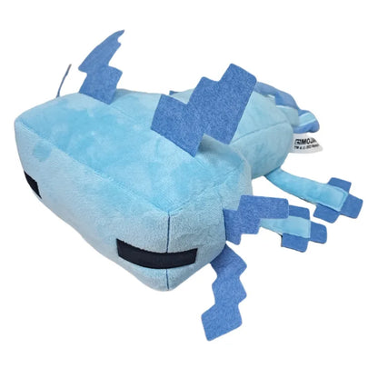 Minecraft-Inspired Axolotl & Mob Plush Toy - Soft Stuffed Doll Gift for Kids