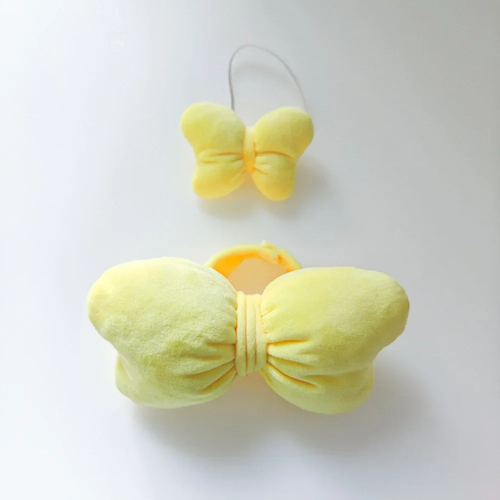Labubu V1 V2 V3 Doll Clothes — Plush Idol Angel Wings Series Decoration DIY Toy Accessories Gift