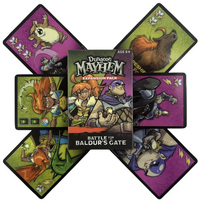 Dungeon Mayhem Card Game - Family Fun Board Game Deck for Parties & Group Play