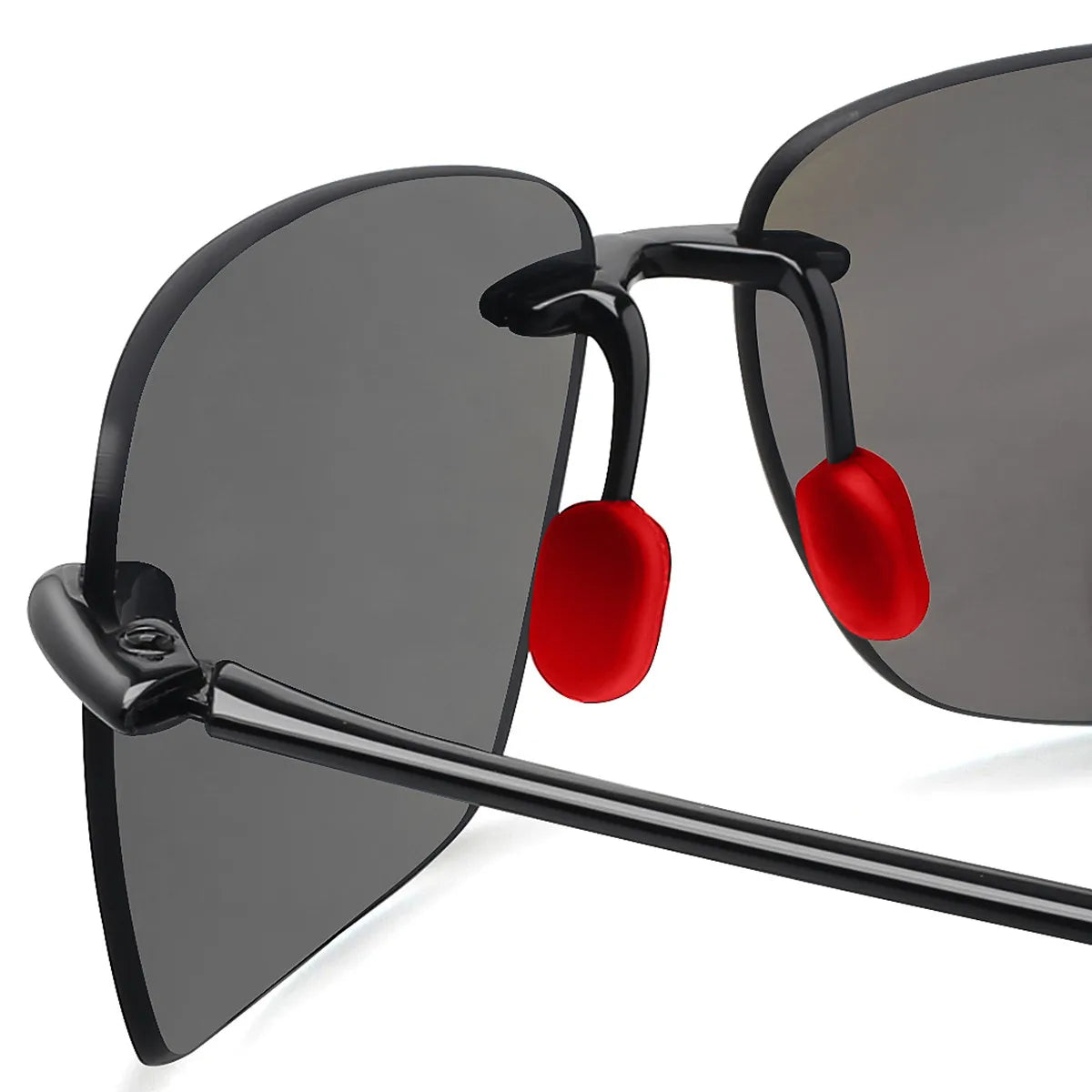 MAXJULI Polarized Sunglasses for Men & Women - Designer Fashion, Rimless Sports & Driving Eyewear (MJ8009)
