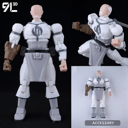 9L3D Lucky13 T13 Action Figures — 3D Printed Deadpool, Wolverine, Batman, Spider-Man & Venom Anime Model Toys, Collectible Gift