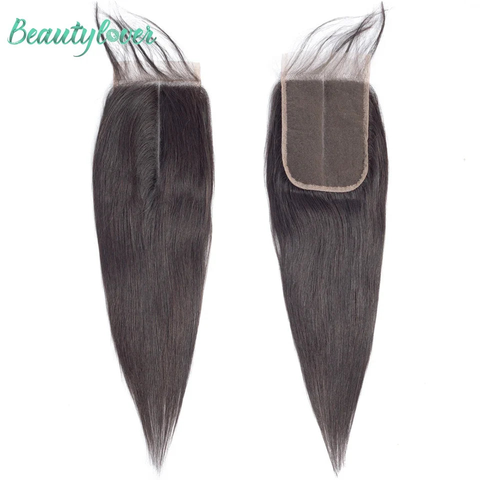 24 26 Inch Straight Lace Frontal Human Hair - 13x6 Preplucked Transparent HD Lace Brazilian Hair Closure For Women