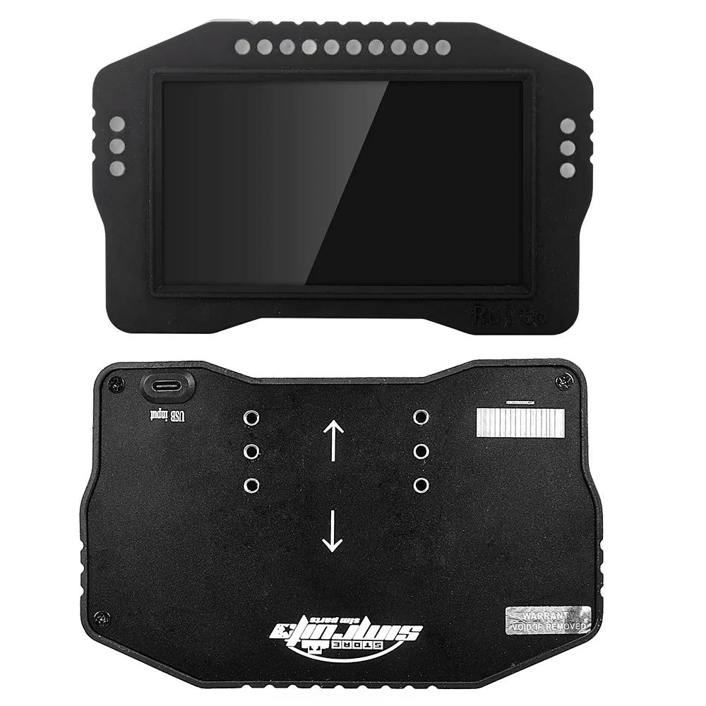 SimRuito 10.3-Inch Racing Dashboard - Sim Racing Steering Wheel Display for PC Speed and Car Data
