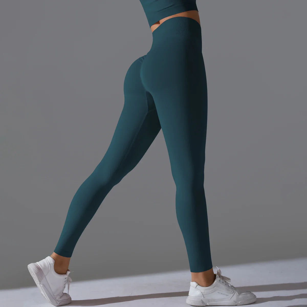 Women's Seamless Yoga Leggings – High Waist Tummy Control, Scrunch Butt Lifting Gym Workout & Outdoor Sports Fitness Pants