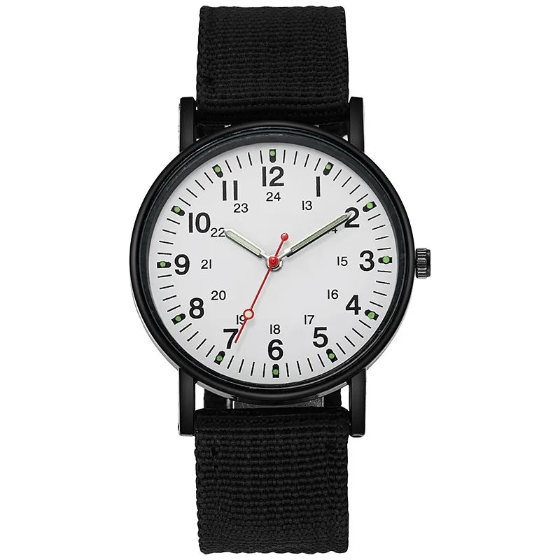Luxury Men’s Quartz Watch - Waterproof Big Dial Wristwatch with Luminous Hands Fashion Design