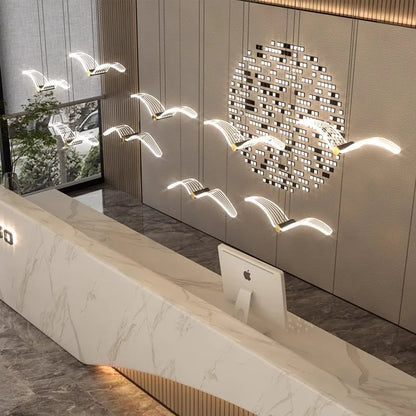 Modern LED Pendant Light – Home Decor Chandeliers for Living Room & Dining Room Indoor Hanging Lighting