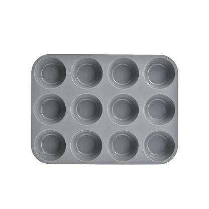 12/24 Hole Silicone Baking Mold - 3D Sphere Chocolate Mold Cupcake Muffin Cake Pan for DIY Dessert Kitchen Tools