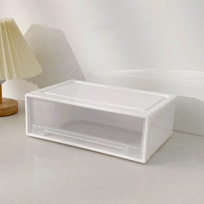 Desktop Jewelry Organizer Box - Stackable Pull-Out Drawer Storage for Bracelets & Necklaces