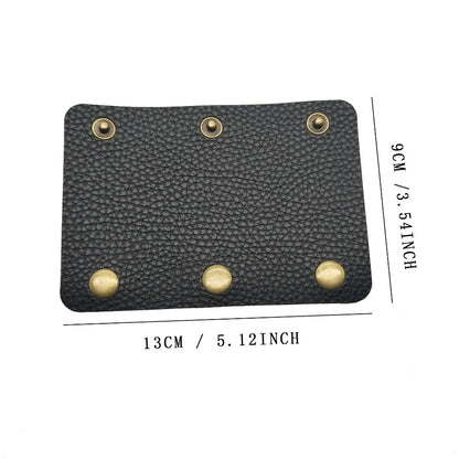 Soft Luggage Shoulder Strap Pad - Protective Leather Grip Cover for Suitcase, Stroller & Travel Bags