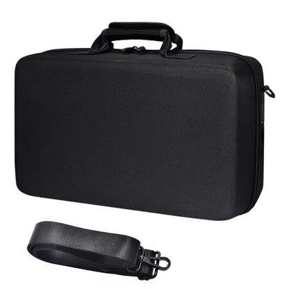 EVA Hard Carrying Case Handbag for PS5 Slim – Shoulder Strap Storage Bag for Disc & Digital Edition Console