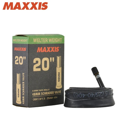 MAXXIS Bicycle Inner Tube - Presta & Schrader Valve for 20, 24, 26, 27.5, 29 Inch & 700C Bikes