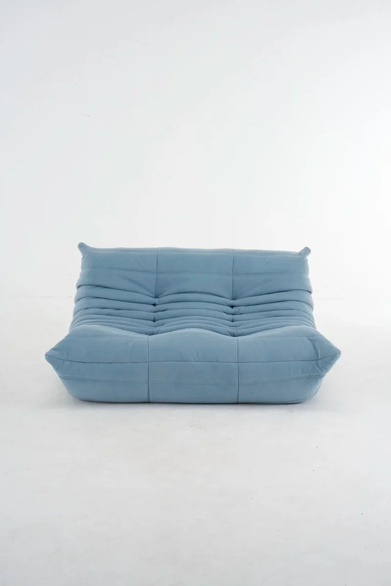 Caterpillar Togo Single Sofa – Tatami-Style Leisure Chair for Living Room or Bedroom, Reading & Relaxing Seat