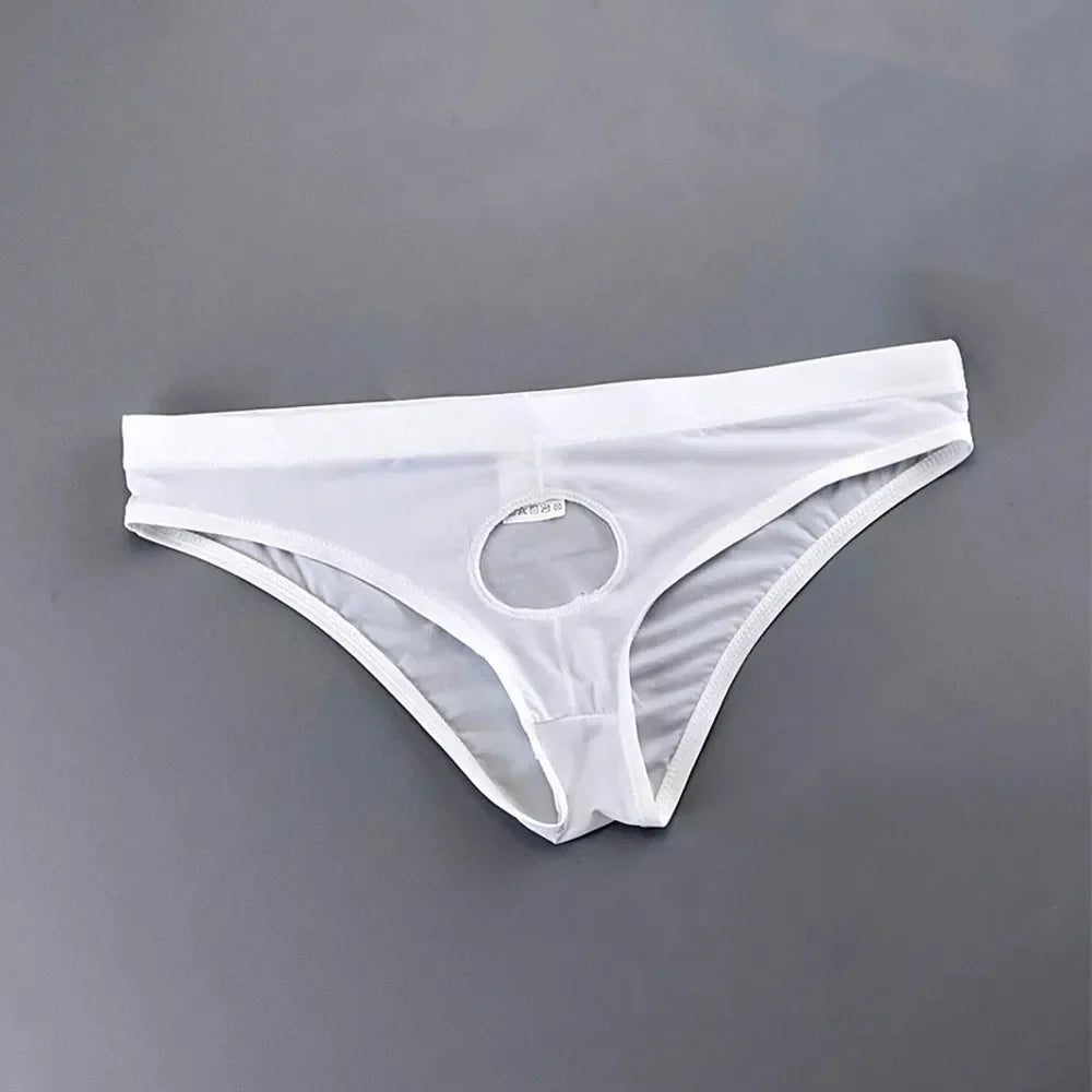 Men’s Ice Silk Ultra-Thin Briefs - Breathable Comfortable Everyday Underwear (M-XXL, Plus Size Fit)