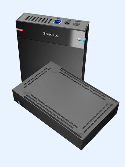 3.5 Inch HDD Case USB 3.0 to SATA External Hard Drive Enclosure | Supports Up to 10TB