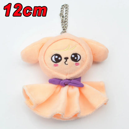 310style Skzoo Plush Pencil Case – Kawaii Kpop Stray Wolf Stuffed Animal Toy, Cartoon Plush Doll for Kids Gift