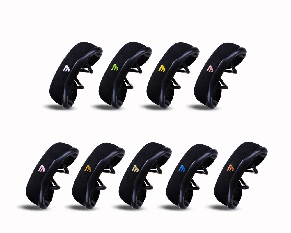 Funsea Bicycle Saddle - Black Wheelie Seat with Embroidered Logo, Flannelette Cover, 8mm Rail for Bikes