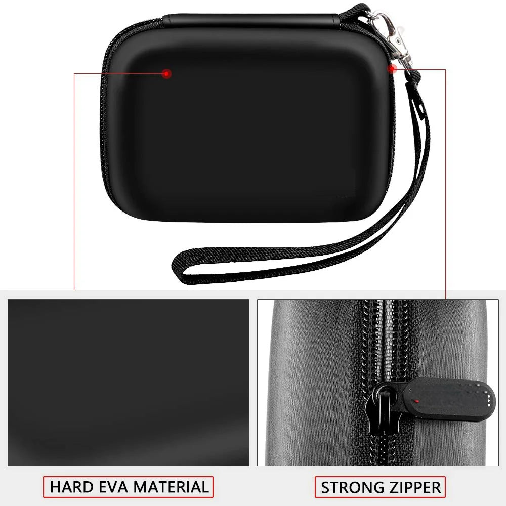 AbergBest Protective Carrying Case for Digital Cameras – Fits 21MP HD, 2.7" LCD, Rechargeable Kodak Pixpro & Canon PowerShot