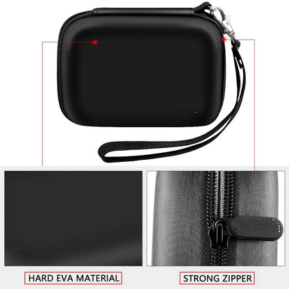 AbergBest Protective Carrying Case for Digital Cameras – Fits 21MP HD, 2.7" LCD, Rechargeable Kodak Pixpro & Canon PowerShot
