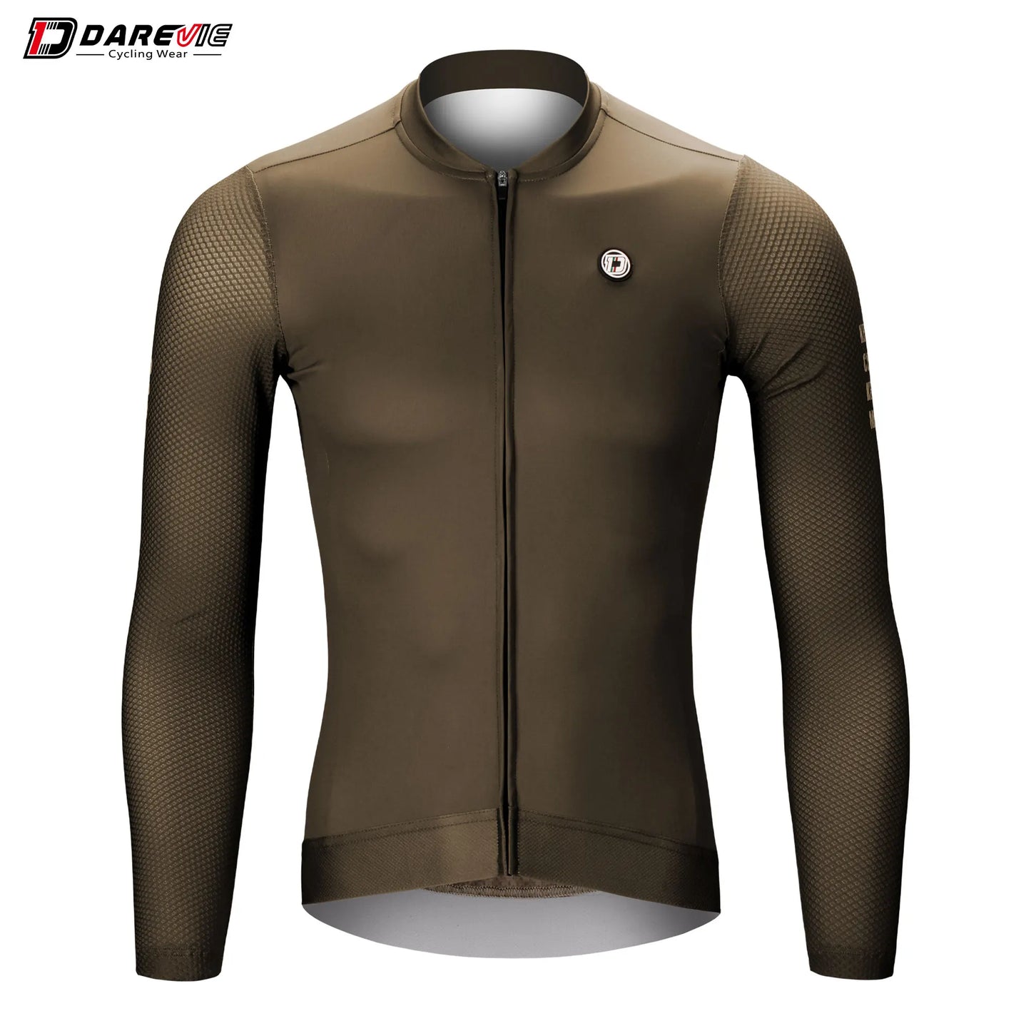 DAREVIE Long Sleeve Cycling Jersey — Pro Aero Slim Fit with 3D Bubble Mesh for Men & Women