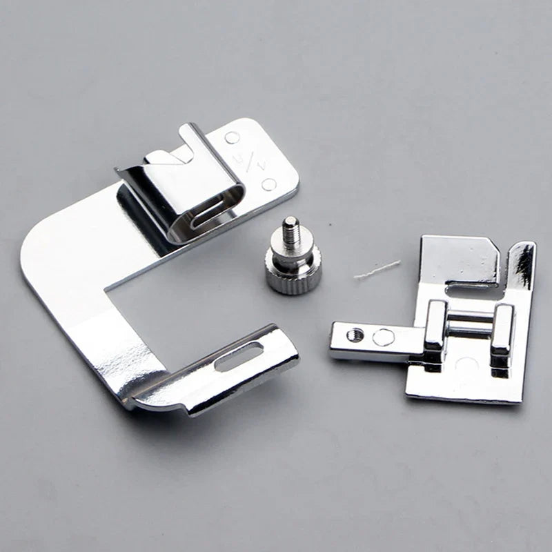 Sewing Machine Rolled Hem Presser Foot - 9mm 13mm 19mm 25mm Multi-Size Sewing Accessory