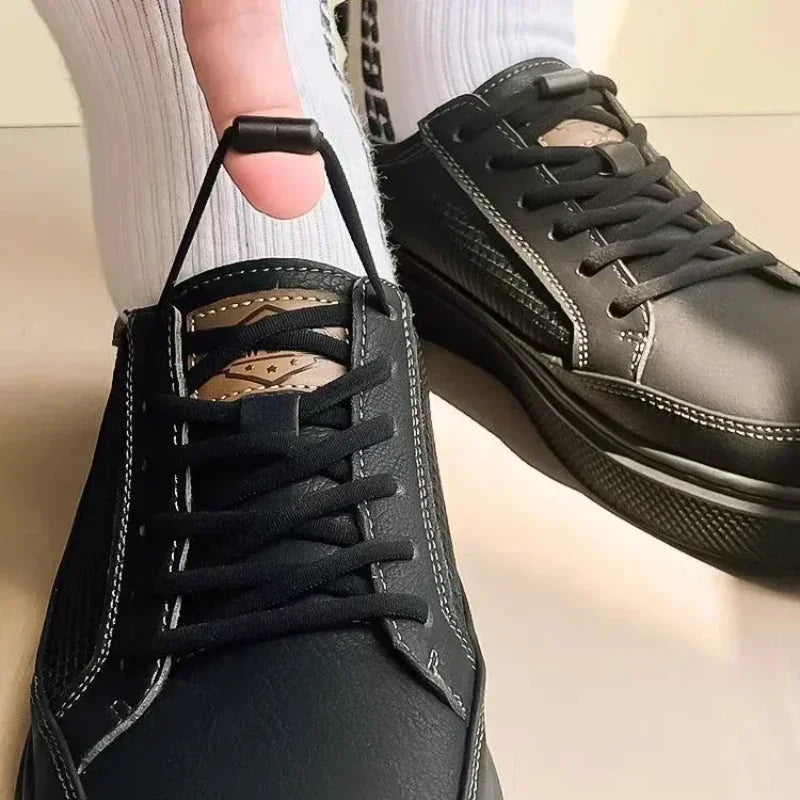 Elastic No-Tie Shoelaces - Quick Slip-On Stretch Shoe Laces for Kids & Adults