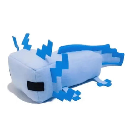 Minecraft-Inspired Axolotl & Mob Plush Toy - Soft Stuffed Doll Gift for Kids