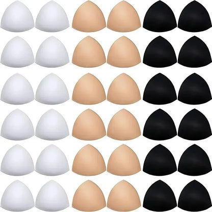 Removable Soft Bra Pads Inserts – Push-Up Breast Enhancer Cups for Sports Bras, Bikini & Swimsuit Comfort Fit