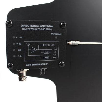 UA844 Antenna Amplifier 5 Channel Power Distributor for Wireless Microphones - Super Wideband UHF 470-952MHz
