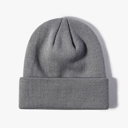 Winter Knit Beanie Hat - Warm Stretch Skull Cap for Boys Girls Adults in Black White Blue Pink & More Colors