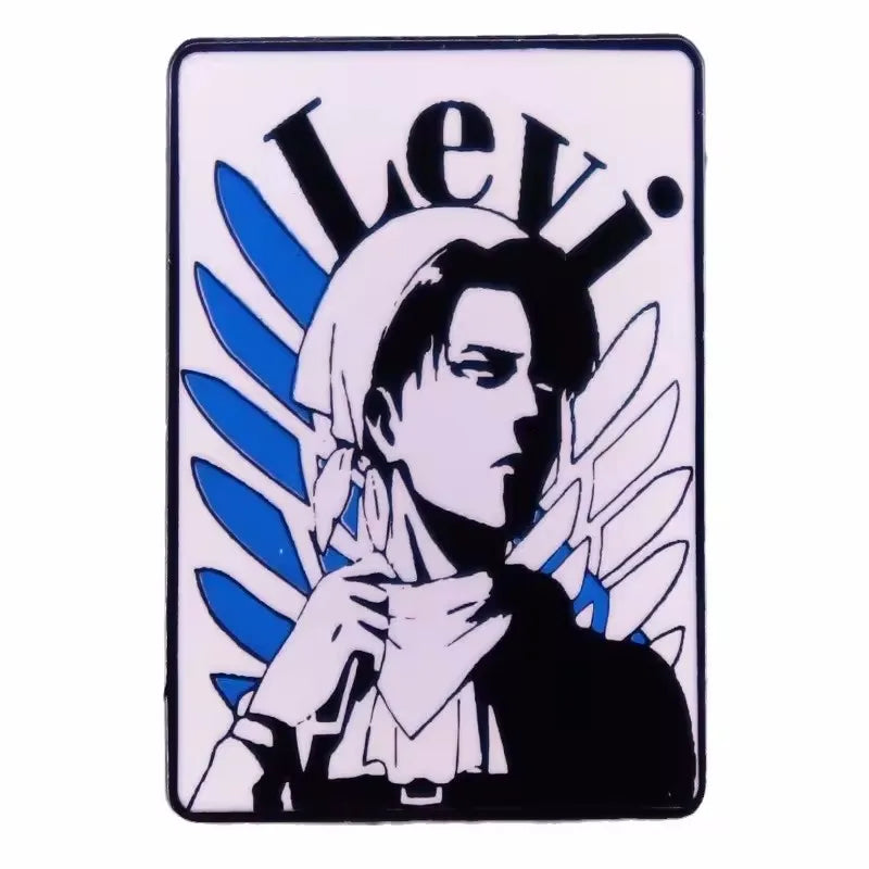 Attack on Titan Enamel Pin Badge - Anime Metal Lapel Pin for Bags, Backpacks & Fan Collectible Gift