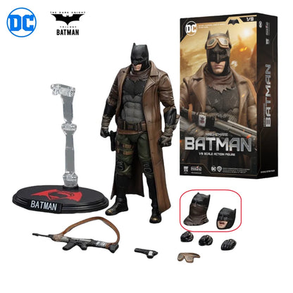 DC Justice League Movie Action Figures – Batman, Aquaman, Mera & Black Superman Collectible Toy Set