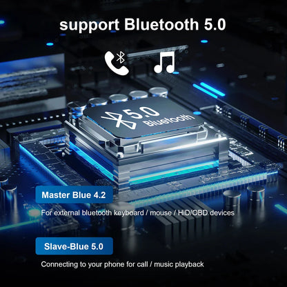 2025 CarPlay Smart AI Box — Wireless Android CarPlay & Android Auto Adapter with Netflix, YouTube & 5G WiFi