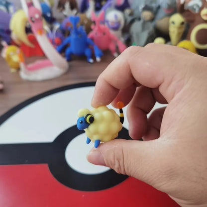 Pokemon 1:20 Scale Character Figures - DIY 3D Printed Kawaii Cartoon Models Kids Christmas Gift Toys