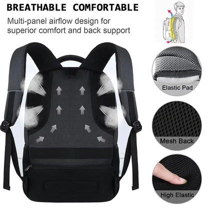 Men's Travel Backpack – Waterproof Outdoor Camera & Laptop Bag with Large Capacity, Ergonomic Design for Hiking