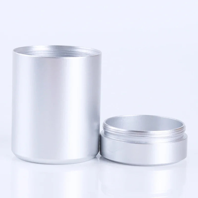 Mini Stainless Steel Metal Tea Box — Portable Travel Container & Organizer for Sugar, Coffee, and Household Storage