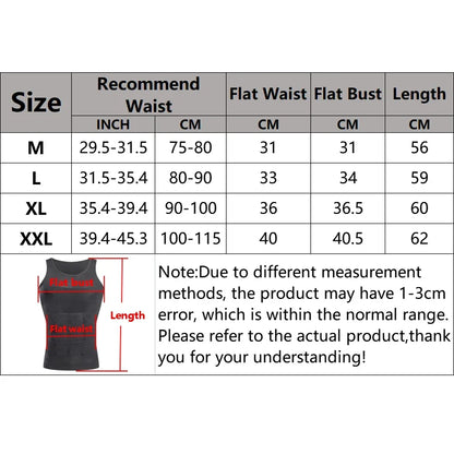 Men's Compression Sleeveless Shirt - Slim Fit Fitness Training Tank Top Running Gym Sports Vest