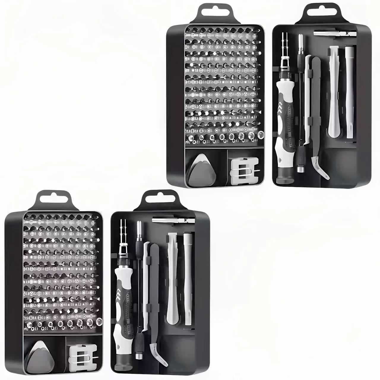 115-in-1 Precision Screwdriver Set - Multi-Bit Repair Tool Kit for iPhone Android Computer Watch and Electronics