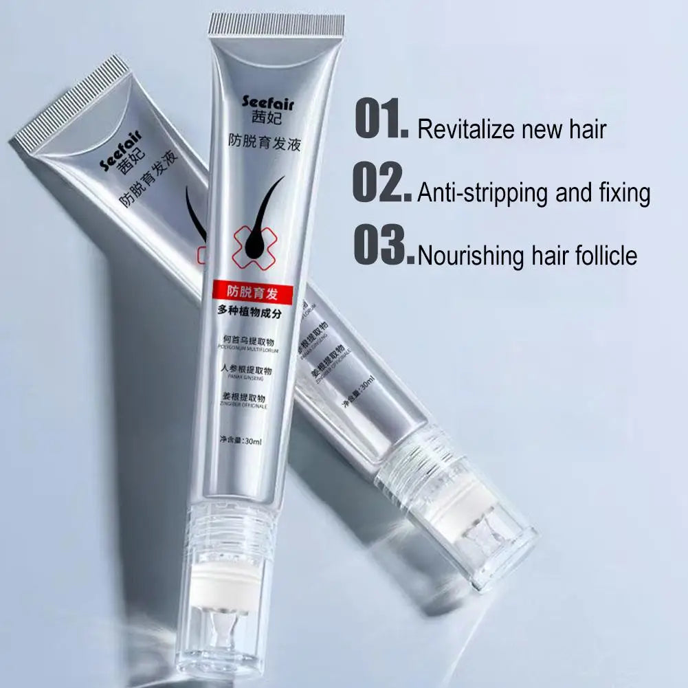 Hair Growth Serum - Nourishing Scalp Treatment Oil for Strengthening Roots & Repairing Damaged Hair