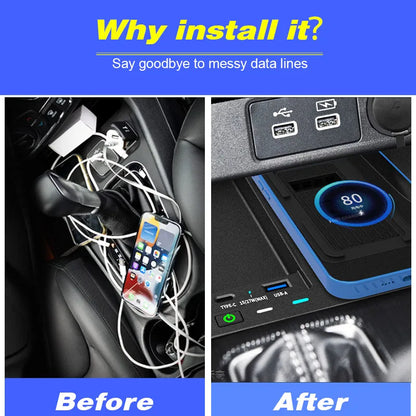 Honda Civic FE Wireless Charger - Fast Charging Pad for 2022–2025 11th Gen Models